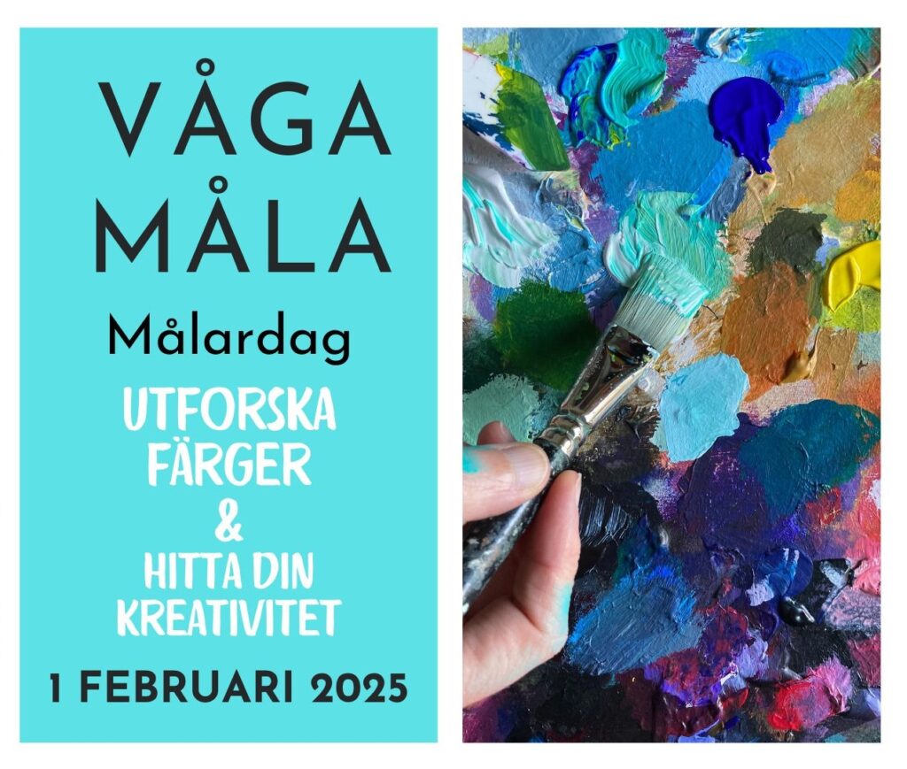 Målarkurs Våga måla